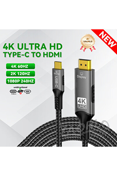 Choice4 كابل USB-C إلى HDMI بطول 1 متر، يدعم 8K@60Hz و4K@120Hz، متوافق مع أجه...