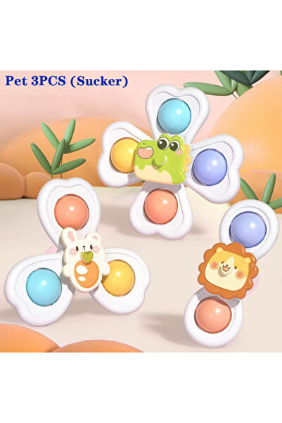 Choice Pet Suction Cup Suction Cup Spinning Cartoon Animal、Insects Spinner To...