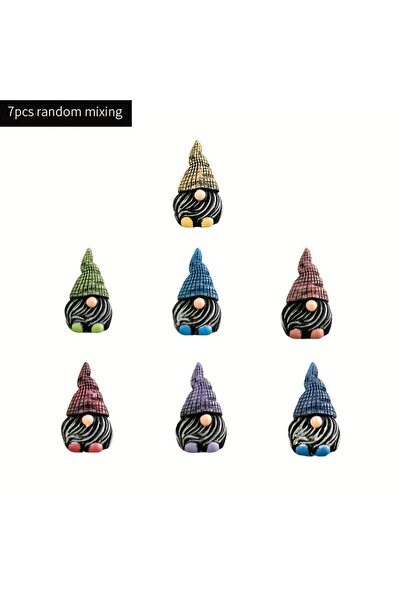 Choice 7pcs mix 7-piece set of dwarf elf mixed micro landscape garden and cou...