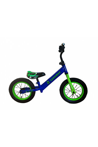 CARAIMAN Children's balance bike DS Bike 12" wheels blue-green BFPT2
