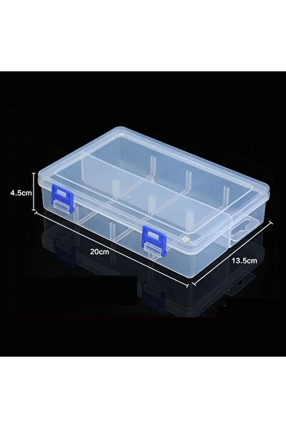 Choice 1pc Tools Storage Box Adjustable 8Grids Compartment Plastic Storage Bo...