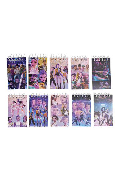 Choice Bandai msv-A-10pcs 2026 10pcs Mini Notebook Set 24 Pages Notepad For O...