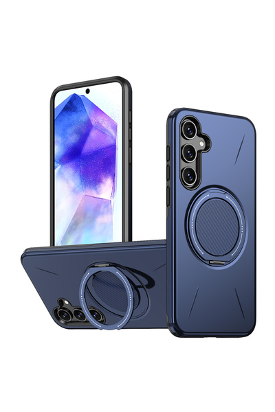 Choice51 Galaxy A56 5G Blue Magnetic Bracket Case For A57 A56 A37 A36 A26 A16...