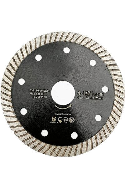 Choice1 115MM-1PC Diamond Turbo Blade 4.5 Inch Super Thin Cutting Disc for Po...