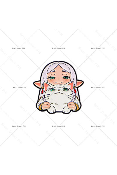 Choice4 4 Elegant Elf Maiden Enamel Brooches Cute Elf Girl Lapel Pins Badge O...