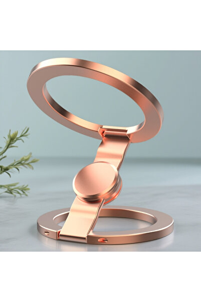 Choice3 A-Rose gold For MagSafe Double Sided Magnetic Phone Ring Holder Porta...