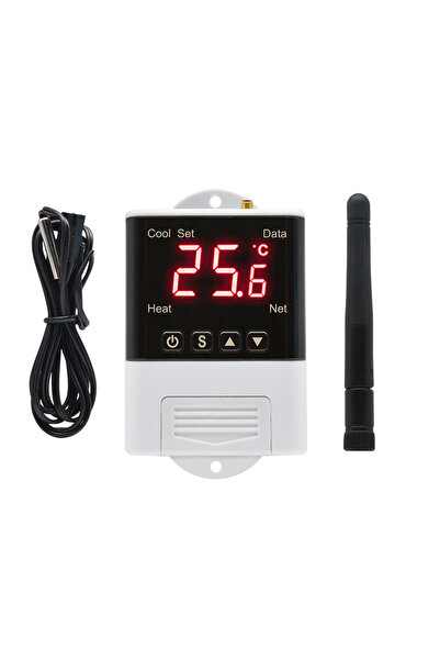 Choice WHITE AC110V-220V DTC1201 Wifi Thermostat Humidistat Digital Temperatu...
