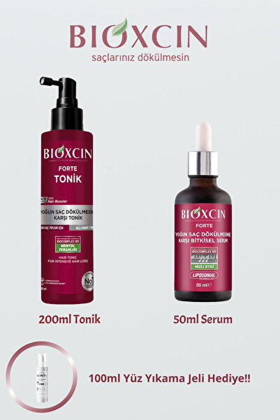 Bioxcin Intensive Anti-Hair Loss Advantageous Meeting Set: Tonic 200ml - Seru...