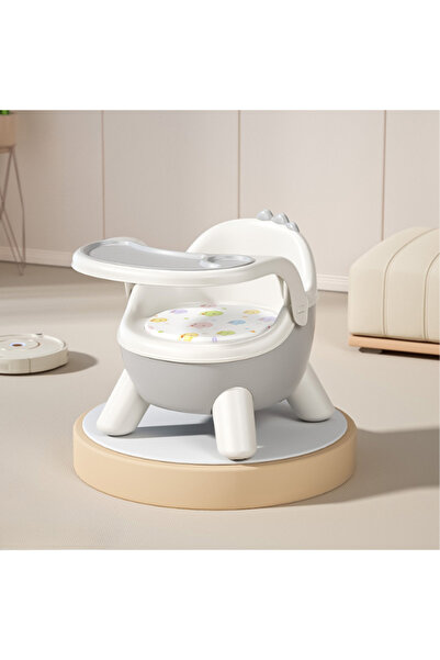 ENAR Cute baby seat with detachable tray, soft cushioned toddler feeding chai...