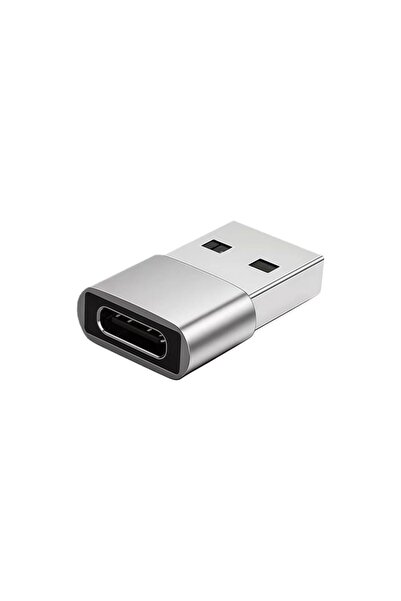 Choice Silver1Pcs USB to USB-C Adapter USB-C Converter USB-C Female to USB Ma...