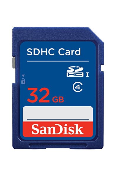 SanDisk SDHC 32GB SDSDB-032G-B35, 32 GB, SDHC, Albastru