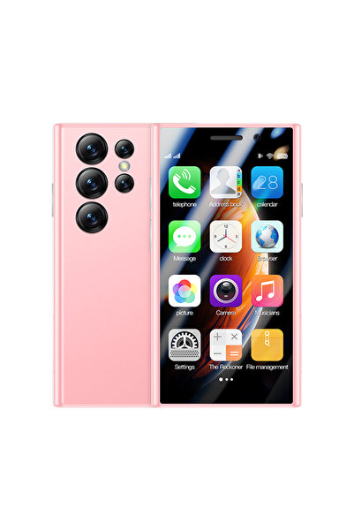 Choice1 هاتف ذكي صغير SOYES S23 PRO 4G قياسي 16 جيجا وردي، شاشة 3.0 بوصة، معا...