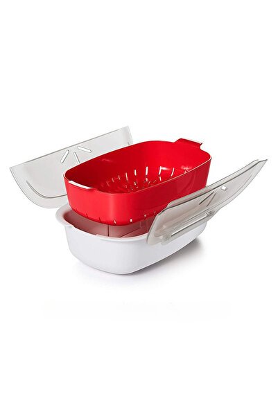 Choice 1pcs Reusable Microwave Cooking Container with Lid Food Grade PP Micro...