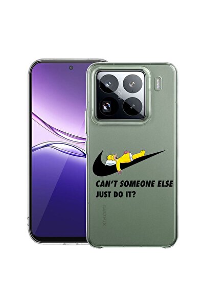bestcase Διαφανής Λεπτή Θήκη Σιλικόνης Συμβατή με Xiaomi 15, Simpson Just Do ...