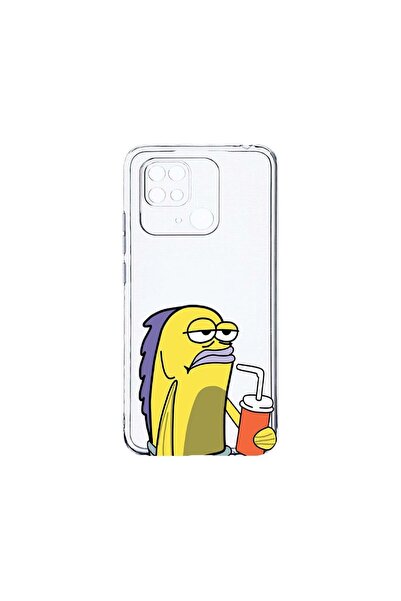 bestcase Διαφανής Θήκη Σιλικόνης 2MM, Συμβατή με Xiaomi Redmi 10C, Meme, Αντι...
