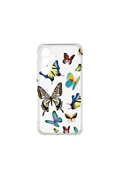 bestcase Husă pentru Samsung Galaxy S24 FE, BestCase® Anti-șoc 1.5MM, Fluturi...