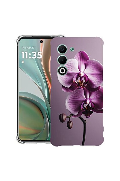 bestcase Калъф за Xiaomi Redmi 15 5G (169 мм) с дизайн Розова Орхидея, Удароу...