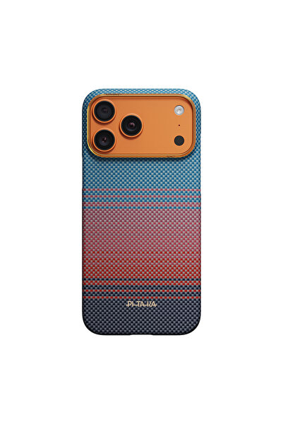 PITAKA iPhone 17 Pro Max Kılıf M-safeli Aramid Fiber Sunset 2.0 California Dr...