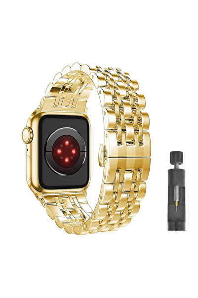 Choice4 حزام ذهبي S10-46 مقاس 42 44 45 49 ملم لساعة ألترا 2 مقاس 49 ملم 46 مل...