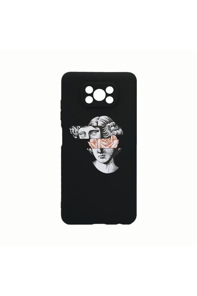 bestcase Θήκη Σιλικόνης, Συμβατή με Xiaomi Poco X3 Pro, Άγαλμα Ντέιβιντ - Τρι...