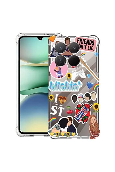 bestcase Αντικραδασμική Θήκη Συμβατή με Xiaomi 15T, με Σχέδιο  "Φίλοι Δεν Λέν...