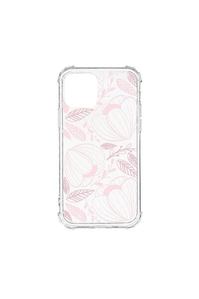 bestcase Husă Antișoc din Silicon Compatibilă cu Realme C35, Flori Roz, Prote...