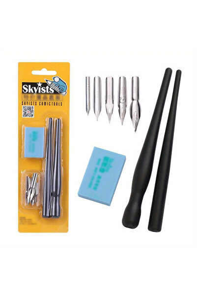 Choice 1 set Cartoon Manga Pen Tip Pen Set Multifunction Pen Dip Calligraphy ...