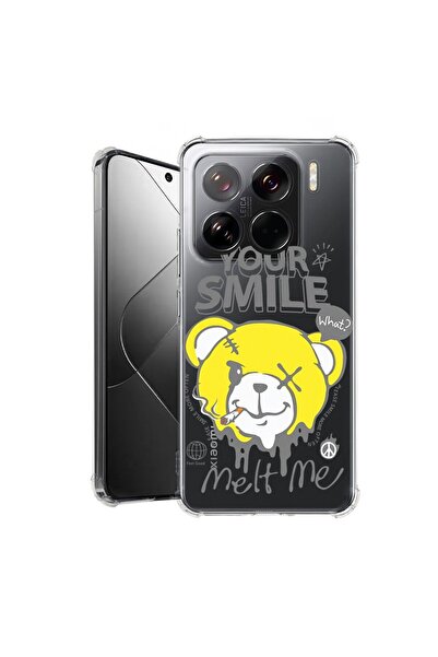bestcase ¬Æ Husa pentru Xiaomi 15 Pro, Anti Shock 1.5MM, Teddy Bear Your Smil...