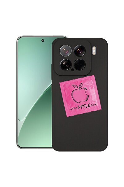 bestcase ¬Æ Husa pentru Xiaomi 15, Apple taste pink, Slim Silicon 0.8MM, Anti...