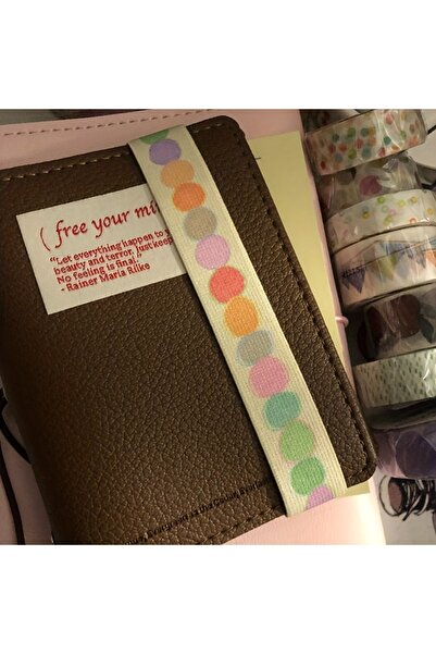 Choice B Elastic Strap for A7 M5 Planner Notebook Journaling Cute Star Decora...
