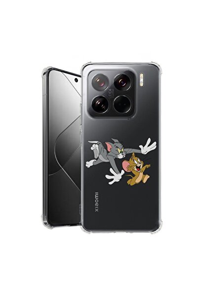 bestcase ¬Æ Husa pentru Xiaomi 15, Anti Shock 1.5MM, Tom And Jerry, Protectie...