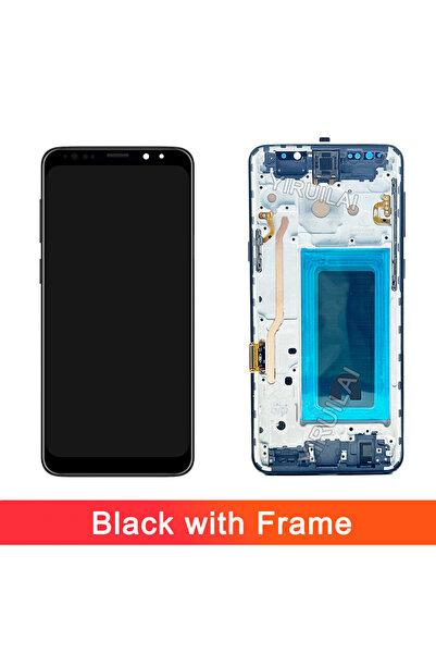 Choice4 شاشة TFT سوداء مع إطار لـ S9، شاشة LCD مع إطار، مجموعة محول رقمي للشا...