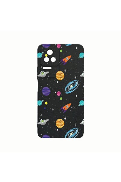 bestcase Husa Silicon, Compatibila Cu Xiaomi Poco M5s, Universe, Planets, Rez...