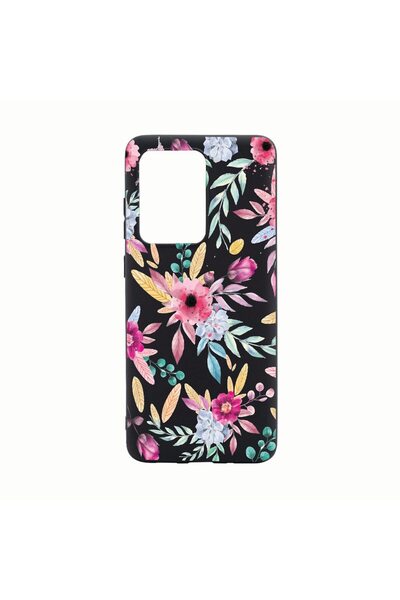 bestcase Husa Silicon Compatibila Cu Xiaomi 11T, Happy Flowers, rezistenta la...
