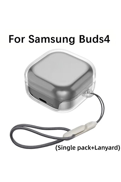 Choice6 for Galaxy Buds 4 04 Transparent Case for Buds 4/4 Pro Earphone Acces...