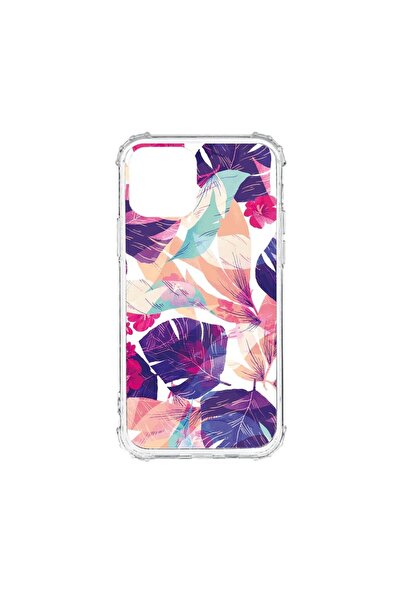bestcase Husă Antișoc din Silicon Compatibilă cu Xiaomi Mi 11 Lite 4G, Flori ...