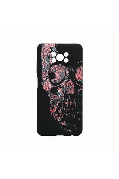 bestcase Husa Silicon, Compatibila Cu Xiaomi Poco X3 / Poco X3 (NFC), Skull, ...