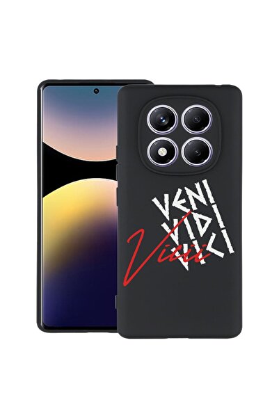 bestcase ¬Æ Husa Slim Silicon pentru Xiaomi Redmi Note 14 Pro Plus, Veni Vidi...