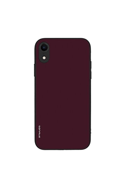 Sonique Θήκη ColorBloc Series για Apple iPhone XR Μπορντό