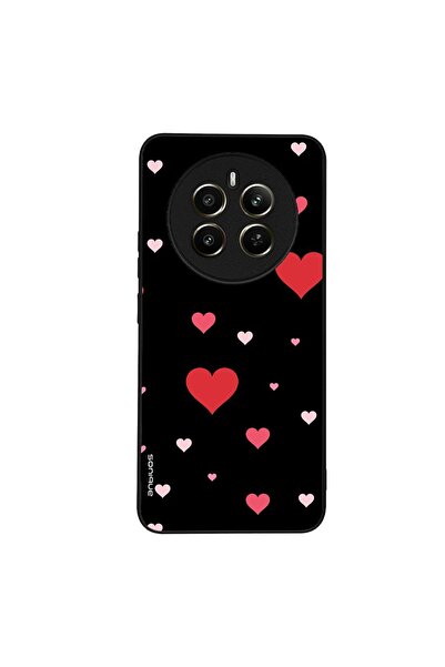 Sonique Θήκη Heart Series για Realme 12 Plus 5G Μαύρο