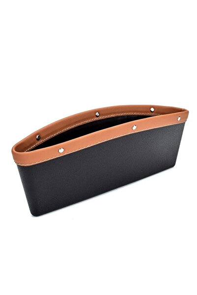 choice2 A-Brown 1PCS Car Seat Gap Storage Bag Car Space Pocket Storage Pouch ...