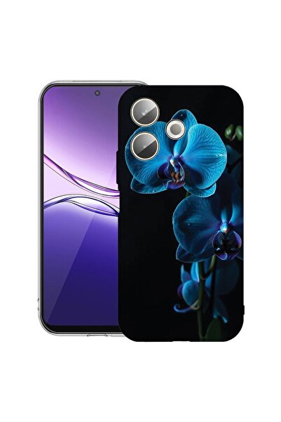 bestcase ¬Æ Husa pentru Xiaomi Redmi 13x / Poco M6 4G cu Design Blue Orchid, ...