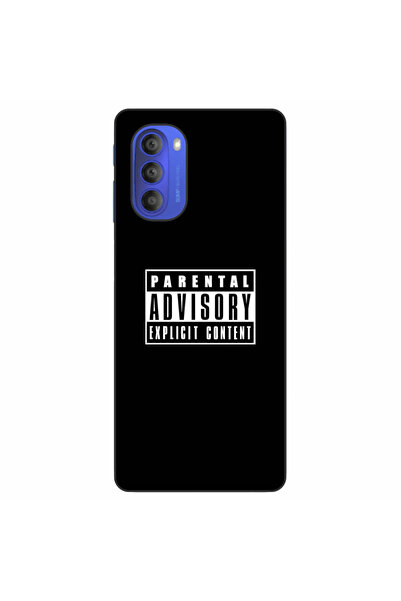 OEM compatibila cu Motorola Moto G51 5G Silicon Gel Tpu Model Parental Advisory