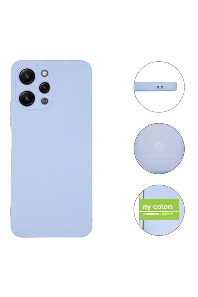 Sonique Θήκη Σιλικόνης My Colors Xiaomi Redmi 12 4G / Redmi 12 5G Λιλά