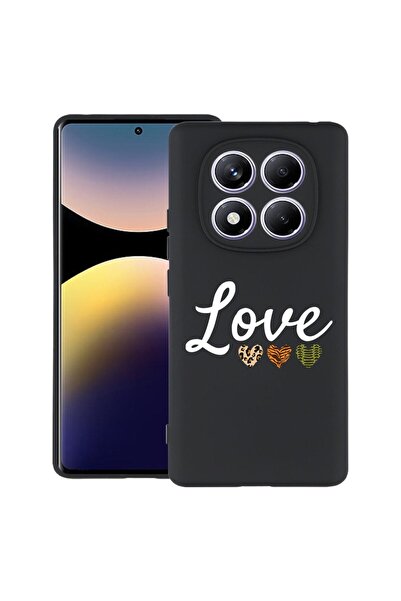 bestcase ¬Æ Husa Slim Silicon pentru Xiaomi Redmi Note 14 Pro 5G, Love, 20228...