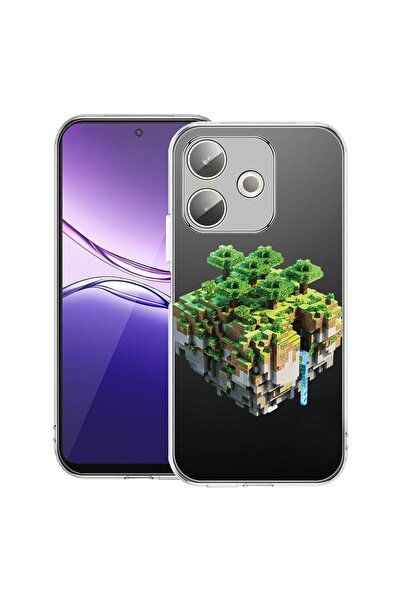 bestcase ¬Æ Husa Clear Silicon pentru OPPO A5 Pro 5G, Minecraft, 2042415 T 1679