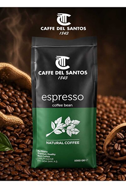 Cafe Del Santos Espresso Kahve Çekirdeği