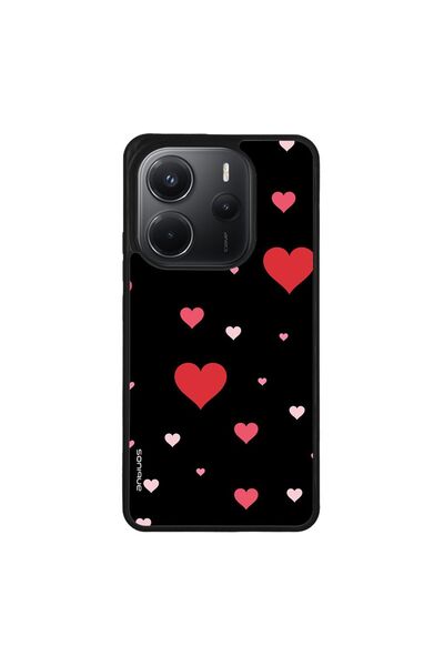 Sonique Θήκη Heart Series για Xiaomi Redmi Note 14 4G (164.84mm) Μαύρο