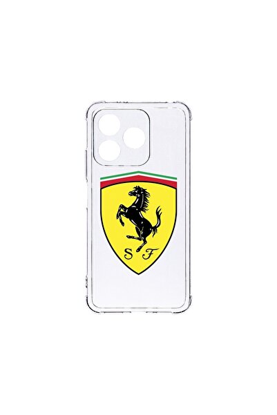 bestcase Husa pentru Xiaomi Redmi 13, BestCase¬Æ Anti Shock 1.5MM, Ferrari, A...