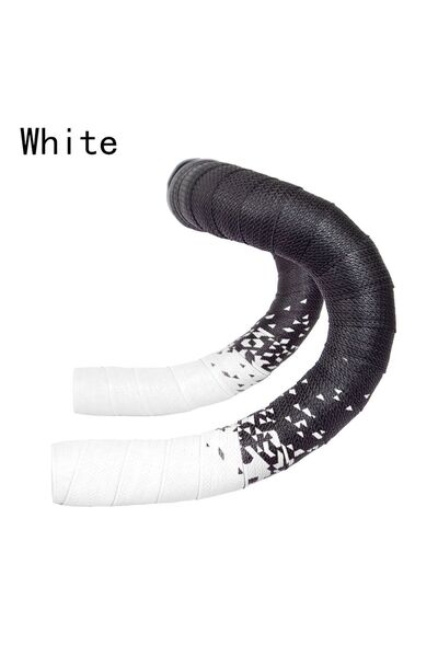 Choice4 white Anti-Vibration PU EVA Bent Cycling Road Bike Tapes Bicycle Hand...